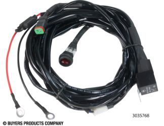 Buyers Products 3035770 Harnesss with Single Switch, ATP Connection for 1492160, 1492170, 1492180 Series 