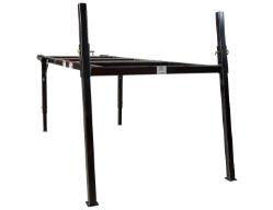 Buyers Products 3050559 8'-10" Mid-Size Black Powder-Coated Spreader Stand - BUY 3050559