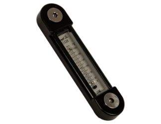 Buyers Products LDR02A Polycarbonate Oil Level Gauge with Temperature Indicator 