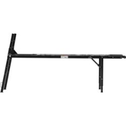 Buyers Products 3050559 8'-10" Mid-Size Black Powder-Coated Spreader Stand - BUY 3050559