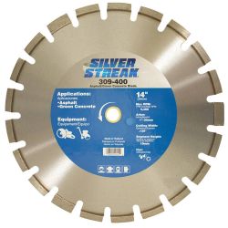 Stens 309-400 14" Asphalt/Green Concrete Blade - STE 309-400