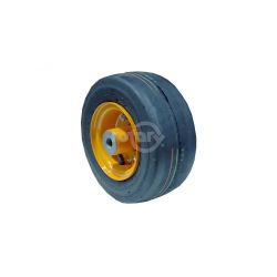 Rotary 3276 9 " x 3.50"-4 4-Ply Caster Wheel Assembly (Orange) 