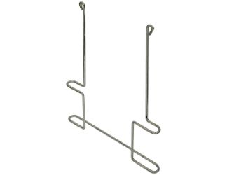 Buyers Products B2418ASBC Chrome Mudflap Anti-Sail Brackets 9"H x 24-1/2"W 