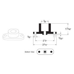 Stens 405-630 Blade Adapter - STE 405-630