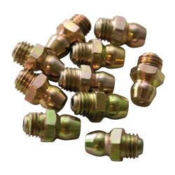Stens 416-553 Grease Fitting / 1/4"-28 Straight (Sold Individually) 