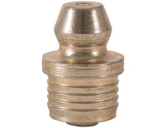 Buyers Products 500 5/16" Drive-In Grease Fitting - Serrated Base - Straight 