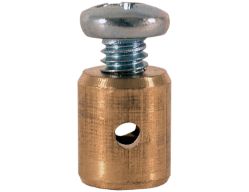 Buyers Products 516 5/16" Diameter Brass Barrel Throttle Stop with .088 Hold - BUY 516