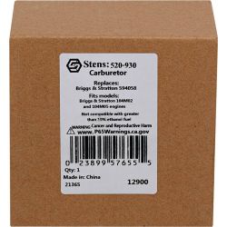 Stens 520-930 Carburetor - STE 520-930