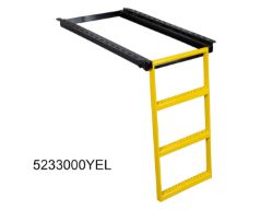 Buyers Products 5232001 2 Rung Stainless Steel Retractable Step - 19.63" x 25.5" - BUY 5232001
