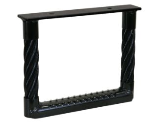 Buyers Products 5231212 Cable Step, 12" T x 12" W x 1-3/8"D Black Perforated Step 