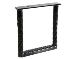 Buyers Products 5231212 Cable Step, 12" T x 12" W x 1-3/8"D Black Perforated Step - BUY 5231212