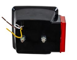 Buyers Products 5625117 5" 17 LED Red Stop/Turn/Tail Light w/ License Plate Light (For Trailers Under 80" Wide) - BUY 5625117