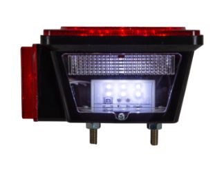 Buyers Products 5625111 5" 11 LED Red Stop/Turn/Tail Light (For Trailers Under 80" Wide) 