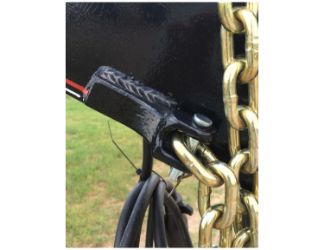 Buyers Products 5471000 5/16" Forged Weld-On Safety Chain Retainer 10K lbs MAX 