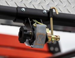 Buyers Products 5480007 2 Pack Ladder Rack 1-1/2" x 7" Ratchet Tie Down Straps for Ladder Racks with Round Tubing - BUY 5480007