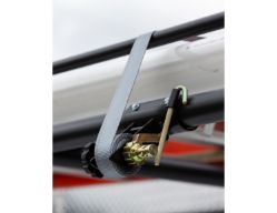 Buyers Products 5480007 2 Pack Ladder Rack 1-1/2" x 7" Ratchet Tie Down Straps for Ladder Racks with Round Tubing - BUY 5480007