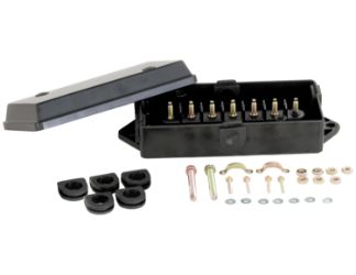 Buyers Products 5601100 PP Electrical Junction Box with 7 Terminals 