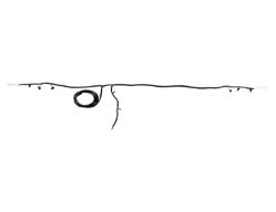 Buyers Products 5609001 12' 7 & 9 Universal Light Wire Harness with 3 Female Bullet Connectors - BUY 5609001