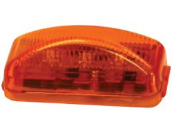 Buyers Products 5622104 2-1/2" 3 LED Red Rectangular Surface Mount Marker Light - BUY 5622104
