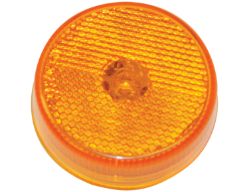 Buyers Products 5622526 2.5" Amber 4 LED Round Marker Light w/ Relfex - BUY 5622526