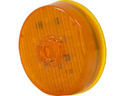 Buyers Products 5622524 2.5" Amber 4 LED Round Marker Light w/ Grommet & Plug - BUY 5622524