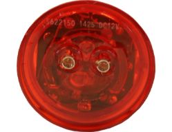 Buyers Products 5622550 2.5" Red 4 LED Round Marker Light - BUY 5622550