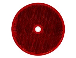 Buyers Products 5623316 3-3/16" Round, Bolt-on, Red DOT Reflector - BUY 5623316