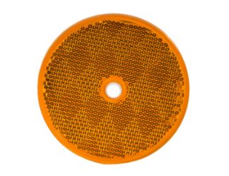 Buyers Products 5623316 3-3/16" Round, Bolt-on, Red DOT Reflector 