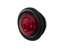 Buyers Products 5623414 0.75" Round Red 1 LED Marker - Hard Wired with Stripped Leads - BUY 5623414