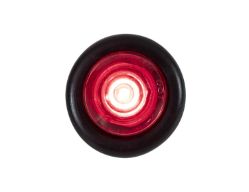 Buyers Products 5623414 0.75" Round Red 1 LED Marker - Hard Wired with Stripped Leads - BUY 5623414