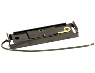 Buyers Products 5623750 3.875" Black Mounting Bracket - Includes Stripped Lead 