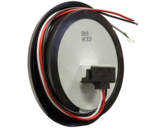 Buyers Products 5624118 4" 18 LED Red Round Stop/Turn/Tail Light with Grommet and PL3 Plug 