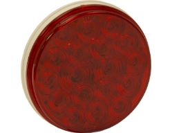 Buyers Products 5624118 4" 18 LED Red Round Stop/Turn/Tail Light with Grommet and PL3 Plug - BUY 5624118