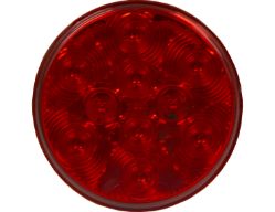 Buyers Products 5624151 4" 10 LED Red Round Stop/Turn/Tail Light w/ AMP-Style Plug - BUY 5624151