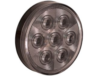 Buyers Products 5624356 4" 7 LED Clear Back-Up Light w/ STD PL2 Connection 