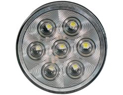 Buyers Products 5624356 4" 7 LED Clear Back-Up Light w/ STD PL2 Connection - BUY 5624356
