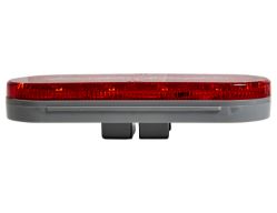 Buyers Products 5626130 6" 14 LED Red Oval Stop/Turn/Tail Light w/ PL3 & PL2 Connection - BUY 5626130
