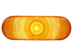 Buyers Products 5626201 6" 1 LED Oval Turn and Park Signal w/ PL3 Connection - BUY 5626201