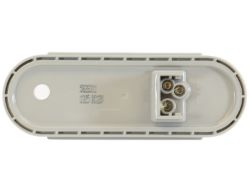 Buyers Products 5626310 6-1/2" 10 LED Clear Oval Back-Up Light with Grommet and PL2 Plug - BUY 5626310