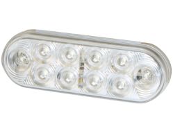 Buyers Products 5626352 6" Oval 10 LED Clear Interior Dome Light - BUY 5626352