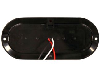 Buyers Products 5626552 6" 10 LED Red Hardwired Surface Mount Oval Stop/Turn/Tail Light 