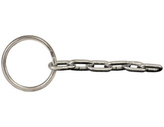 Buyers Products 58R5SS Ring and Chain with 5 Links - Stainless Steel 