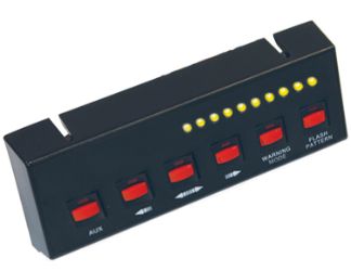 Buyers Products 6391207 6 Switch Panel with LED Indicators & Harnesses 