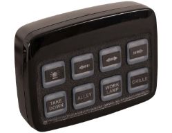 Buyers Products 6391208 Pre-Wired 7 Function Multi-Purpose Programmable Switch Panel - BUY 6391208