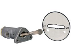 Buyers Products 6451000 Toggle Air Valve with Faceplate - 174 PSI - 1/8" NPT Ports - BUY 6451000