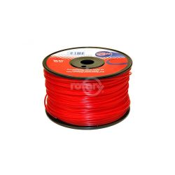 Rotary 6530 .155" 1 lb. Spool Commercial Trimmer Line Red 