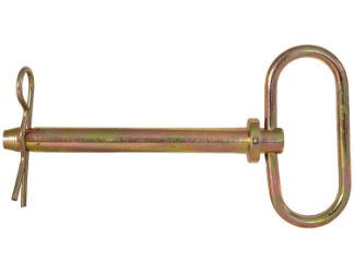 Buyers Products 66102 Forged Zinc Plated Steel Hitch Pin with Cotter - 9/16" x 2-3/4" 