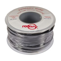 Rotary 6816 16 AWG 100 Primary Wire - Black 