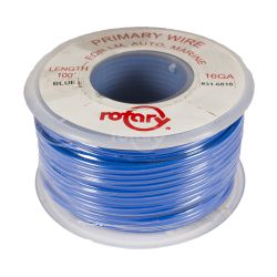 Rotary 6818 16 AWG 100 Primary Wire - Blue 