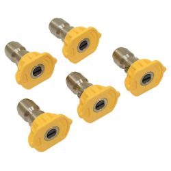 Stens 758-075 3.5 Size Yellow 5 Pack Pressure Washer Nozzle Shop Pack 